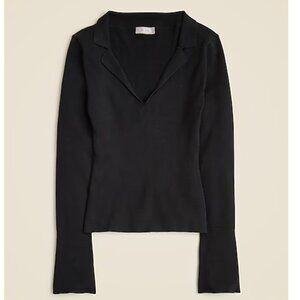 NWT J Crew Fitted Collared Pullover Sweater XL